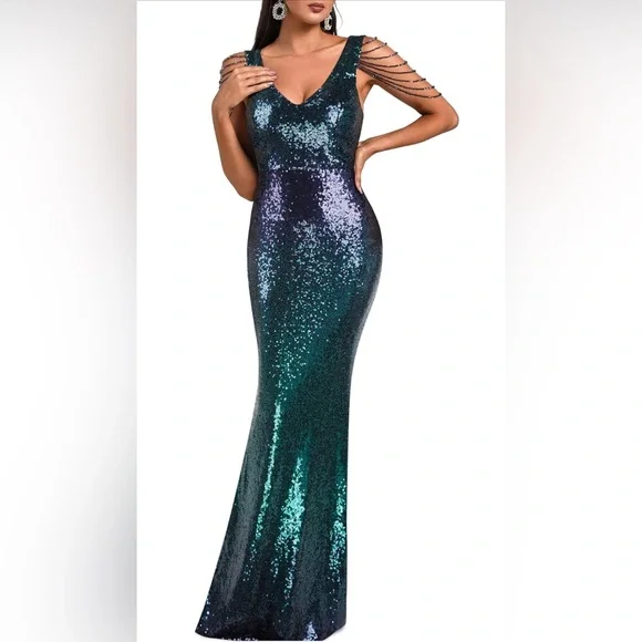 jade green evening dress Buy Red Embroidered Corset Gown With Attached Tassel Cape| KALKI Fashion USA main image 1